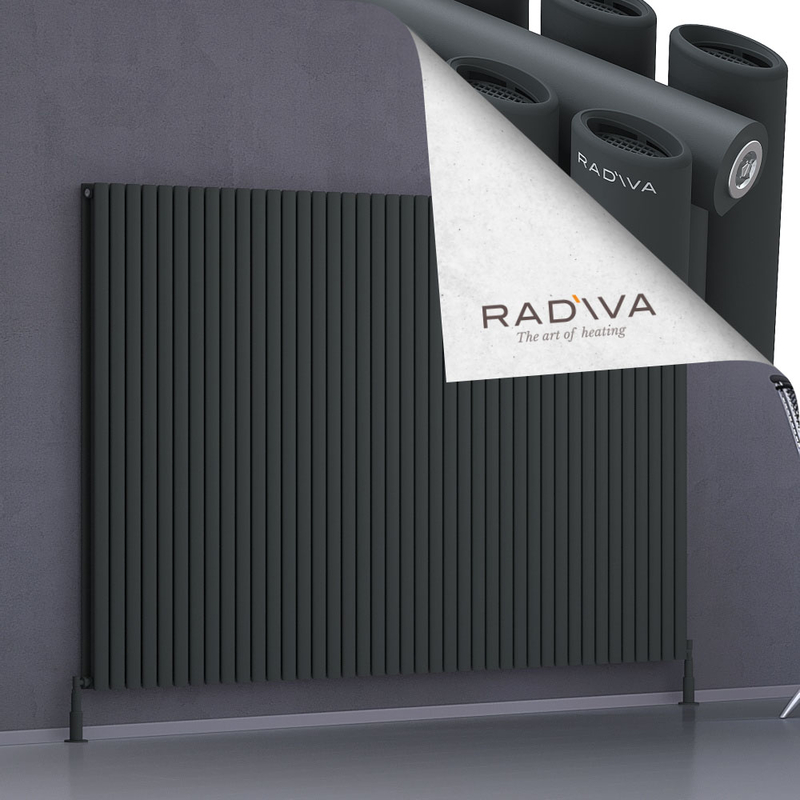 Tano Aluminium Radiator 1500x2370 Dark Anthracite 