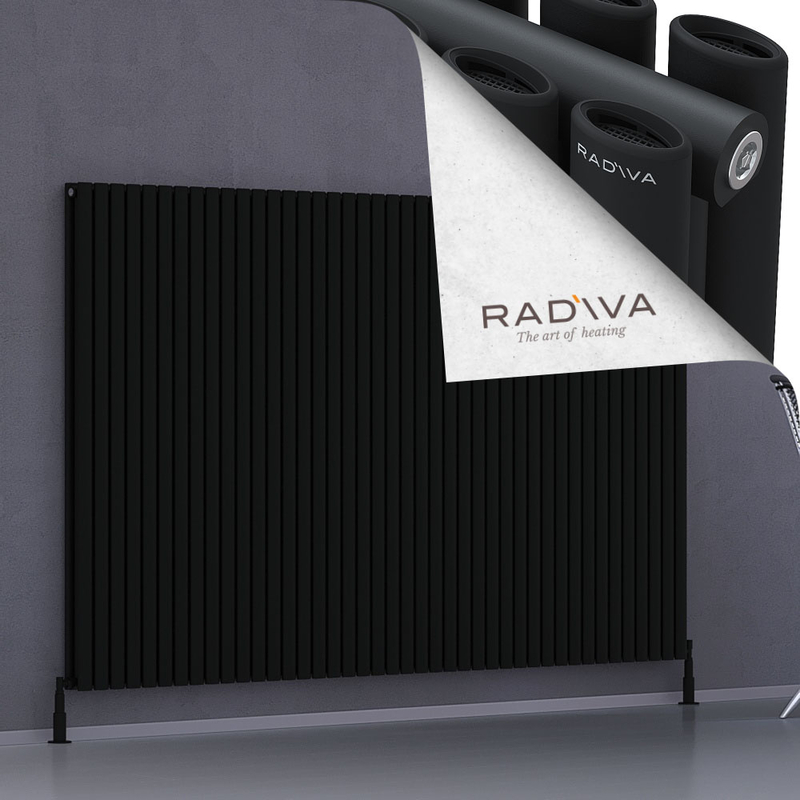 Tano Aluminium Radiator 1500x2428 Black 