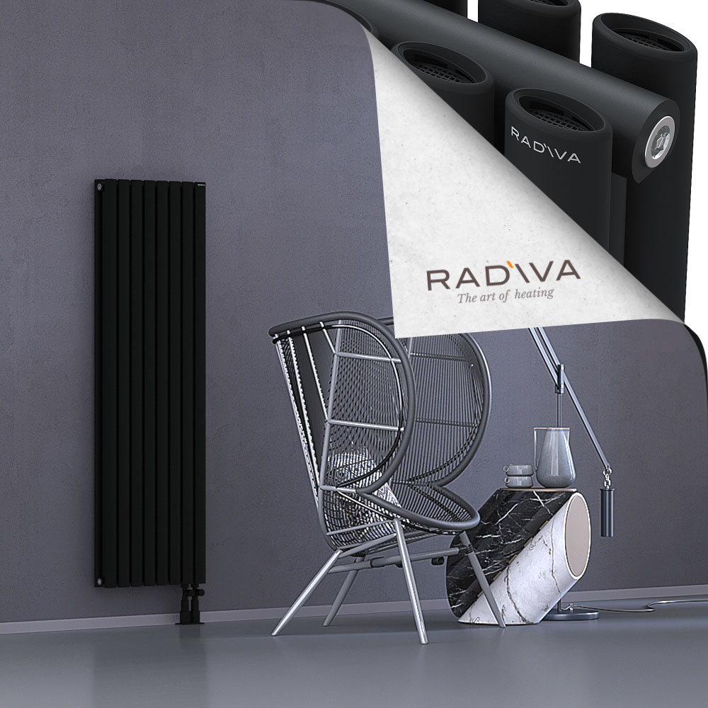 Tano Aluminium Radiator 1500x456 Black - 3