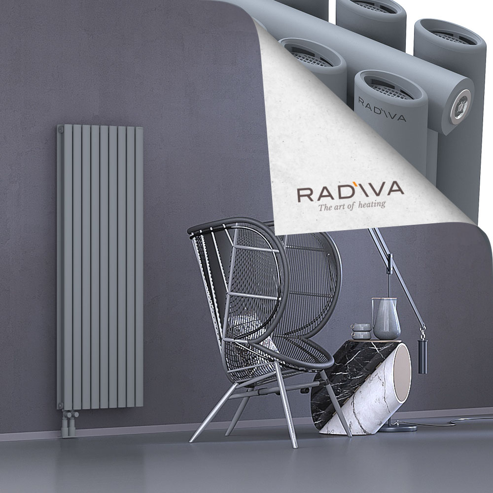 Tano Aluminium Radiator 1500x514 Grey - 4