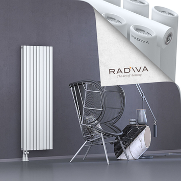Tano Aluminium Radiator 1500x514 White Bottom Left 50mm