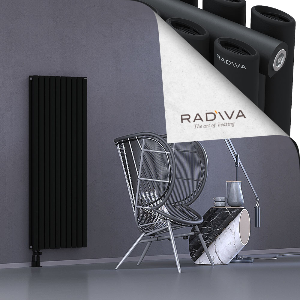 Tano Aluminium Radiator 1500x572 Black - 4