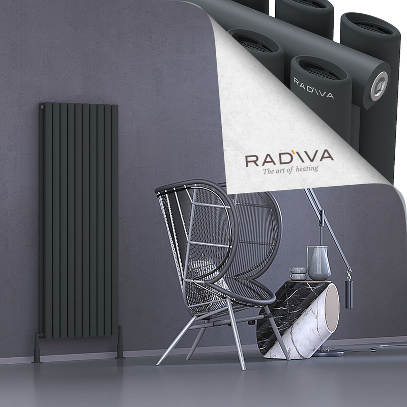 Tano Aluminium Radiator 1500x572 Dark Anthracite 