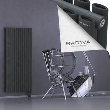 Tano Aluminium Radiator 1500x746 Dark Anthracite Bottom Right 50mm