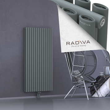 Tano Aluminium Radiator 1500x804 Anthracite Bottom Middle 50mm