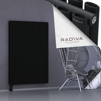 Tano Aluminium Radiator 1600x1210 Black Bottom Left 50mm
