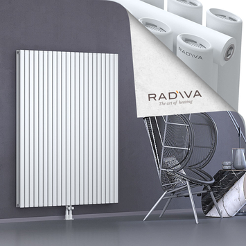 Tano Aluminium Radiator 1600x1268 White Bottom Middle 50mm