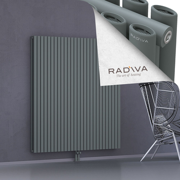 Tano Aluminium Radiator 1600x1558 Anthracite Bottom Middle 50mm