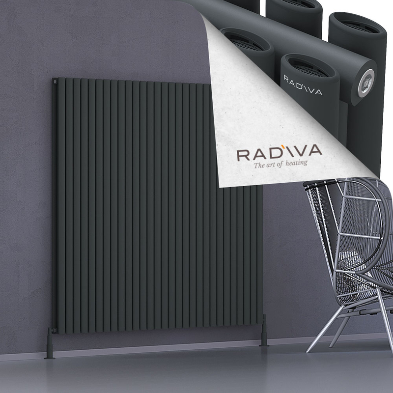 Tano Aluminium Radiator 1600x1674 Dark Anthracite 