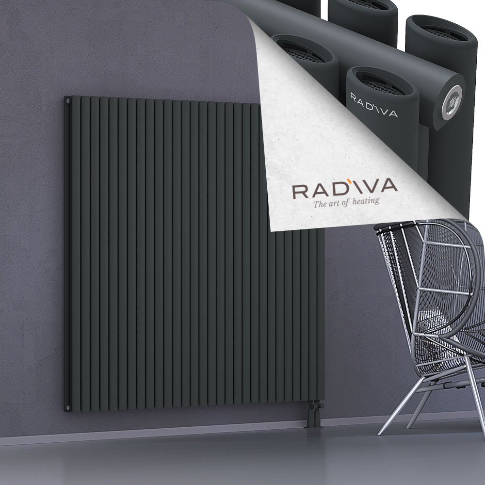 Tano Aluminium Radiator 1600x1674 Dark Anthracite - 3