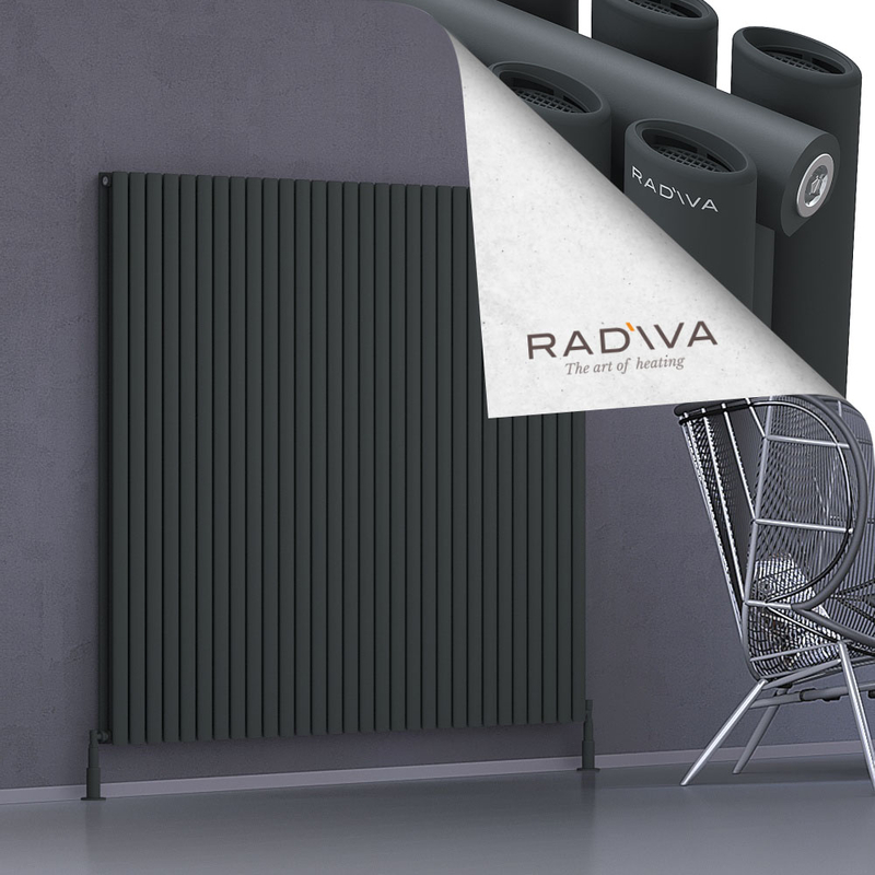 Tano Aluminium Radiator 1600x1732 Dark Anthracite 