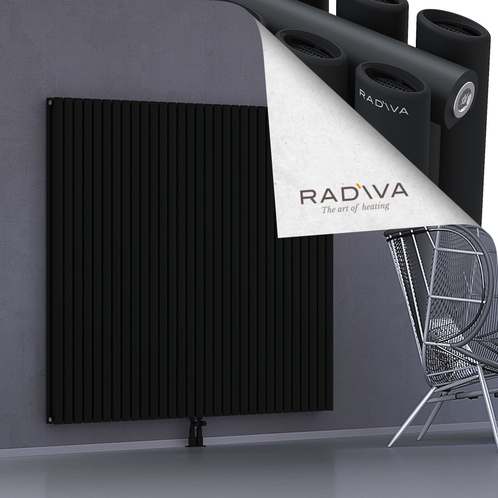 Tano Aluminium Radiator 1600x1790 Black - 2