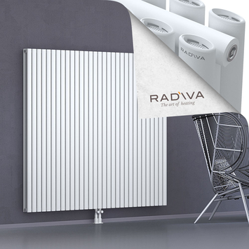 Tano Aluminium Radiator 1600x1790 White Bottom Middle 50mm