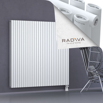 Tano Aluminium Radiator 1600x1790 White Bottom Right 50mm