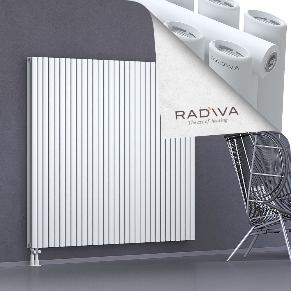 Tano Aluminium Radiator 1600x1790 White - 4