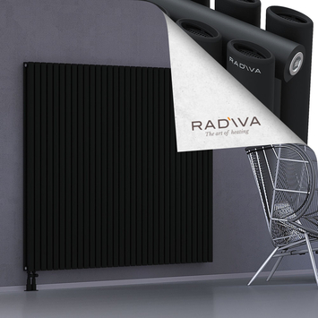 Tano Aluminium Radiator 1600x1848 Black Bottom Left 50mm