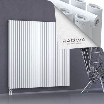 Tano Aluminium Radiator 1600x1848 White Bottom Left 50mm