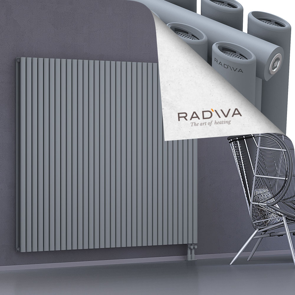Tano Aluminium Radiator 1600x1906 Grey - 3