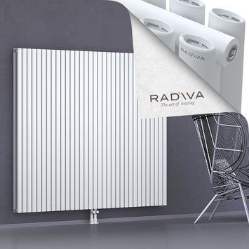 Tano Aluminium Radiator 1600x1906 White Bottom Middle 50mm