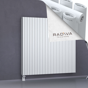 Tano Aluminium Radiator 1600x1964 White Bottom Left 50mm