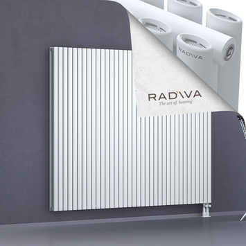 Tano Aluminium Radiator 1600x2080 White Bottom Right 50mm