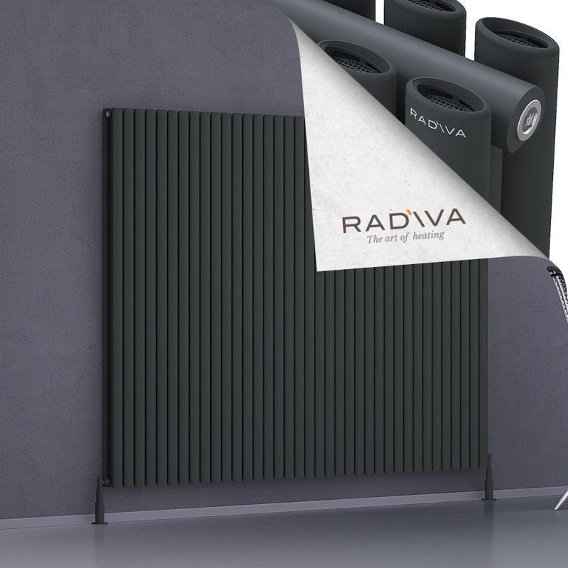 Tano Aluminium Radiator 1600x2138 Dark Anthracite 