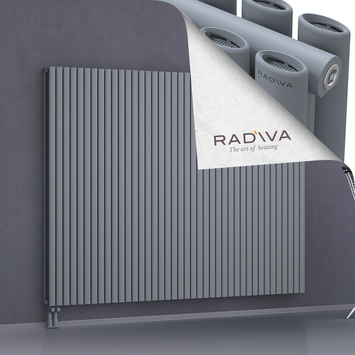 Tano Aluminium Radiator 1600x2312 Grey Bottom Left 50mm