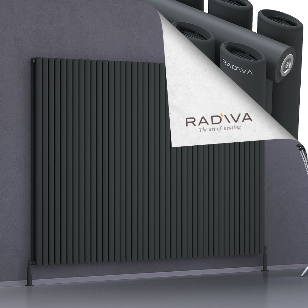 Tano Aluminium Radiator 1600x2370 Dark Anthracite - 1