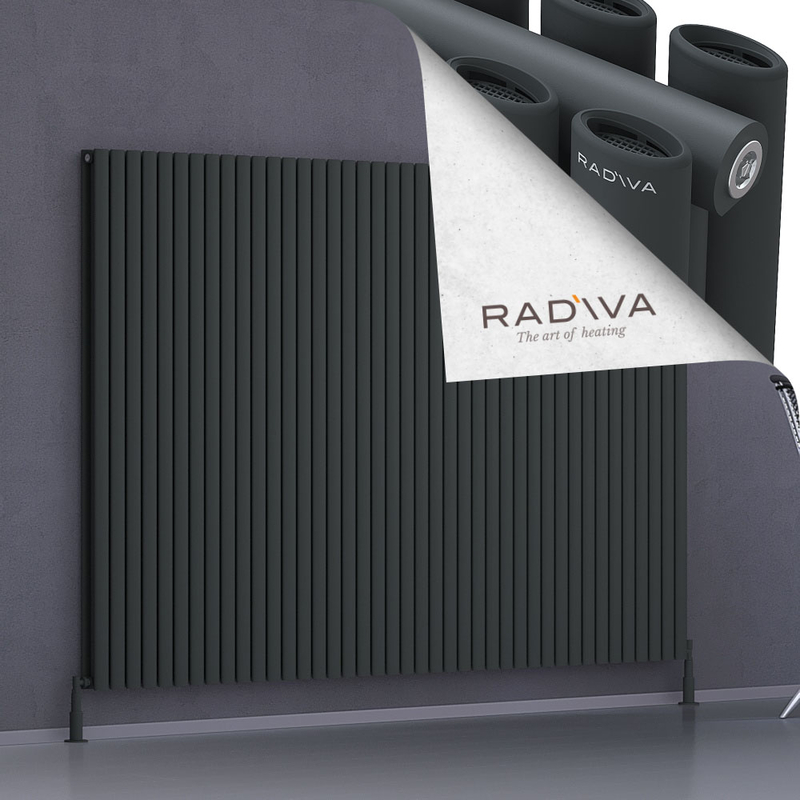 Tano Aluminium Radiator 1600x2370 Dark Anthracite 