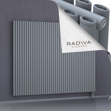 Tano Aluminium Radiator 1600x2370 Grey Bottom Right 50mm