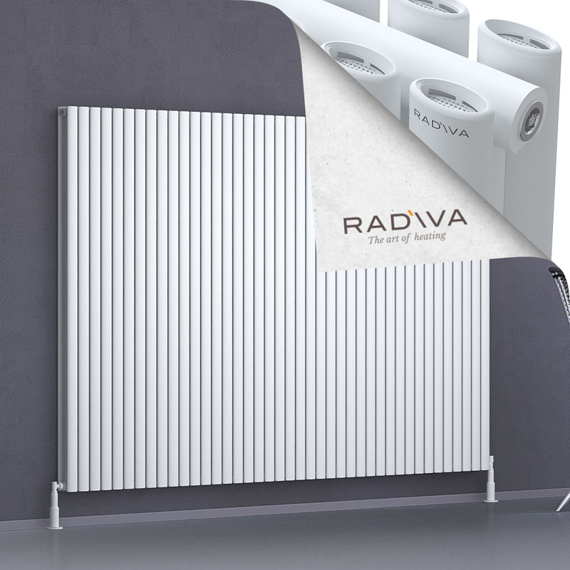Tano Aluminium Radiator 1600x2370 White 