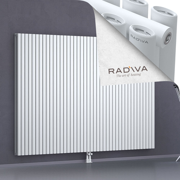 Tano Aluminium Radiator 1600x2428 White Bottom Middle 50mm