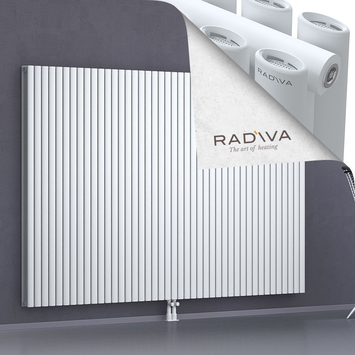 Tano Aluminium Radiator 1600x2486 White Bottom Middle 50mm