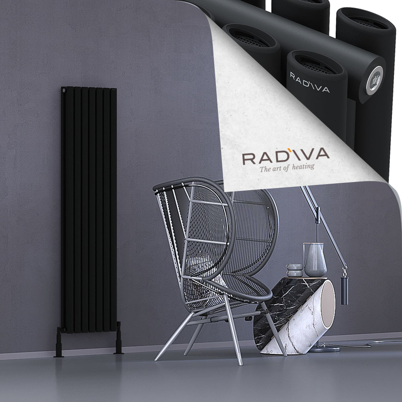 Tano Aluminium Radiator 1600x398 Black 