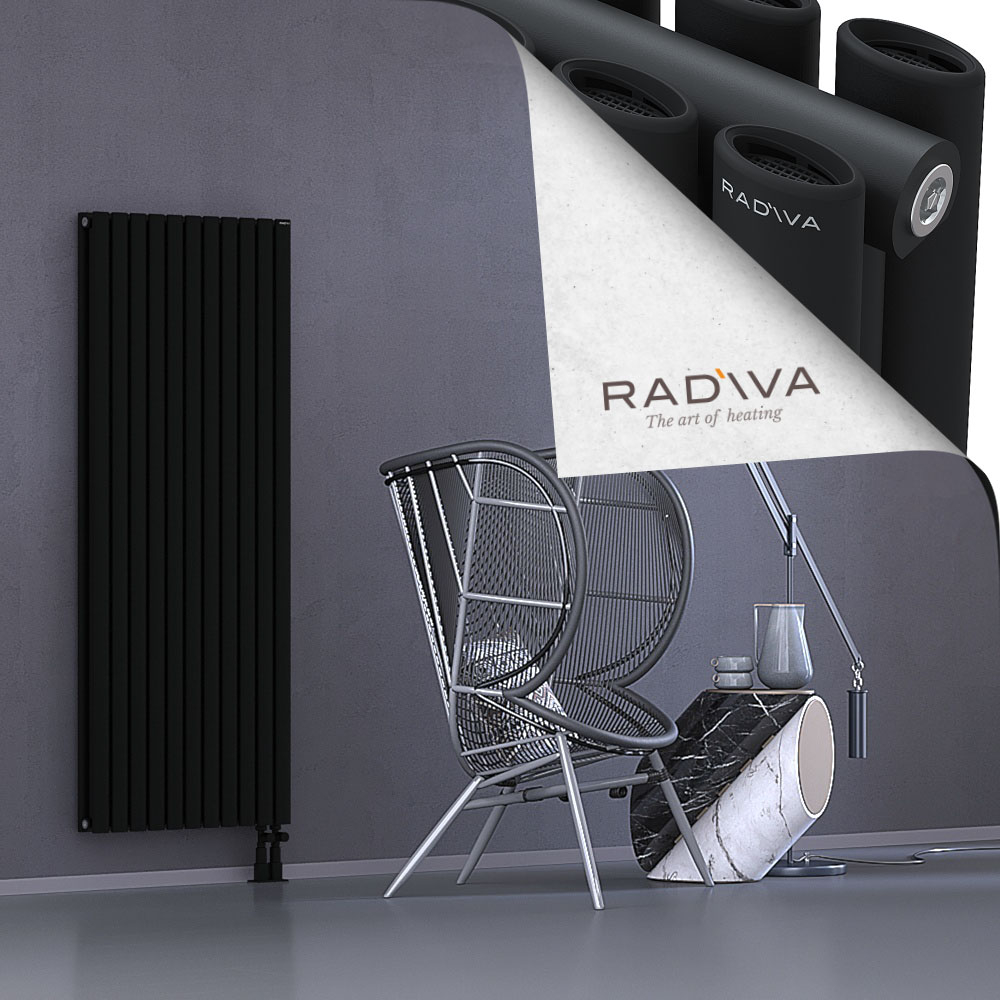Tano Aluminium Radiator 1600x630 Black - 3