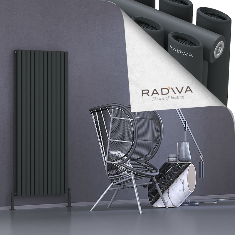 Tano Aluminium Radiator 1600x688 Dark Anthracite 