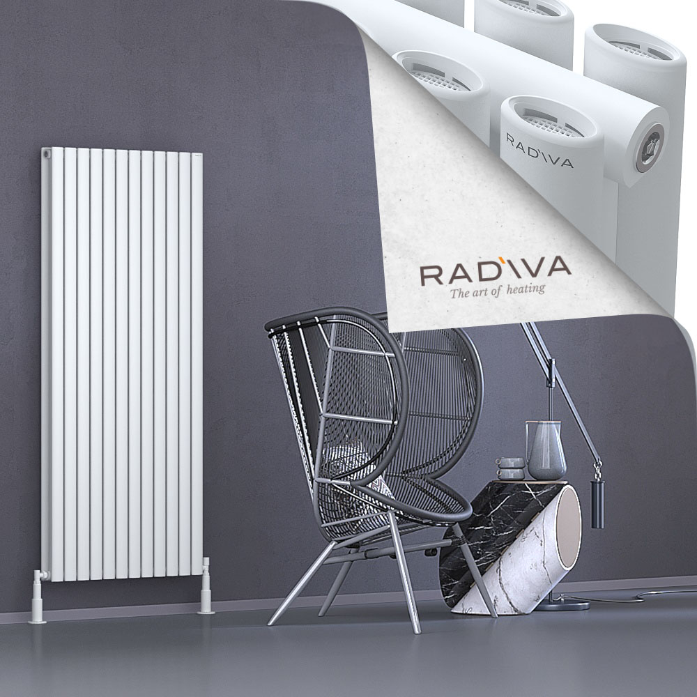 Tano Aluminium Radiator 1600x688 White - 1