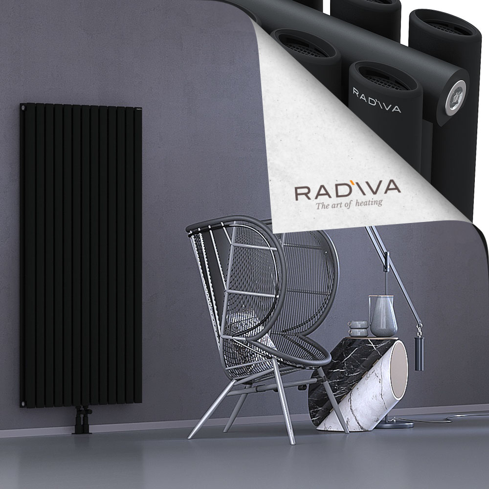 Tano Aluminium Radiator 1600x746 Black - 2