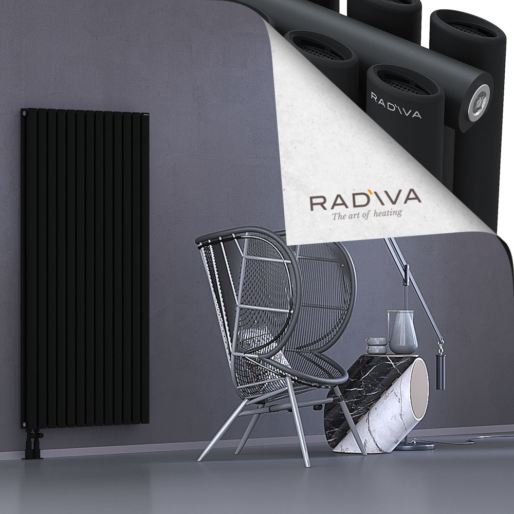Tano Aluminium Radiator 1600x746 Black - 4