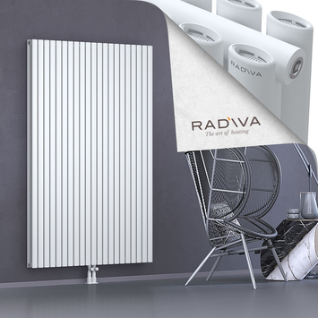 Tano Aluminium Radiator 1800x1210 White Bottom Middle 50mm
