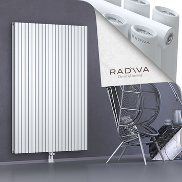 Tano Aluminium Radiator 1800x1268 White Bottom Middle 50mm