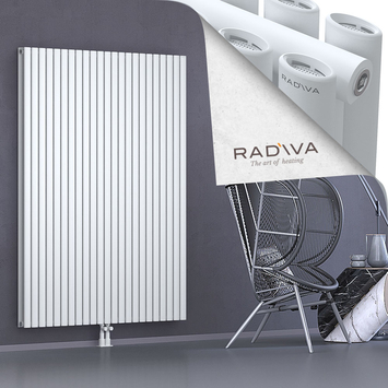 Tano Aluminium Radiator 1800x1326 White Bottom Middle 50mm