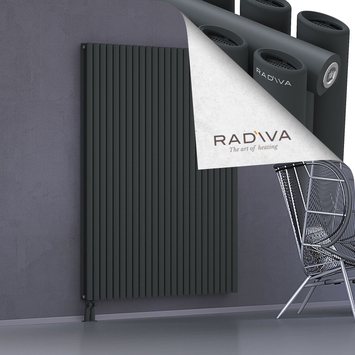 Tano Aluminium Radiator 1800x1384 Dark Anthracite Bottom Left 50mm
