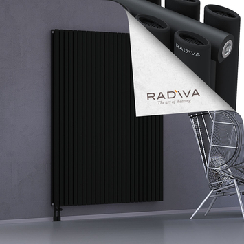 Tano Aluminium Radiator 1800x1442 Black Bottom Left 50mm