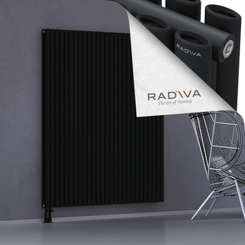 Tano Aluminium Radiator 1800x1558 Black Bottom Left 50mm