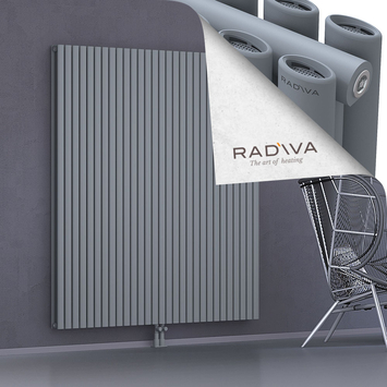 Tano Aluminium Radiator 1800x1674 Grey Bottom Middle 50mm