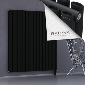 Tano Aluminium Radiator 1800x1790 Black Bottom Right 50mm
