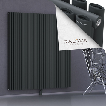 Tano Aluminium Radiator 1800x1848 Dark Anthracite Bottom Middle 50mm