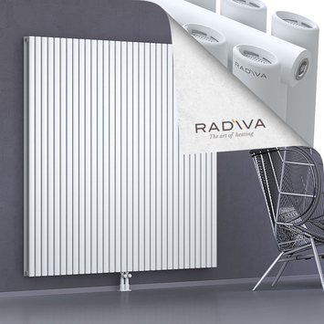 Tano Aluminium Radiator 1800x1848 White Bottom Middle 50mm
