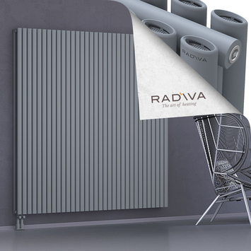 Tano Aluminium Radiator 1800x1906 Grey Bottom Left 50mm